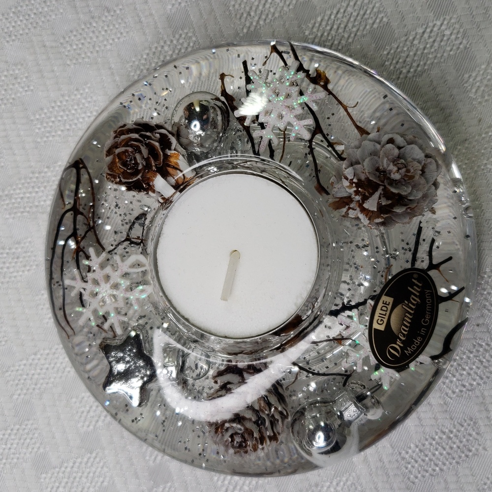 Traumlicht Gilde Glass Winte Storyr Deamlight Accents Germany Tea Light